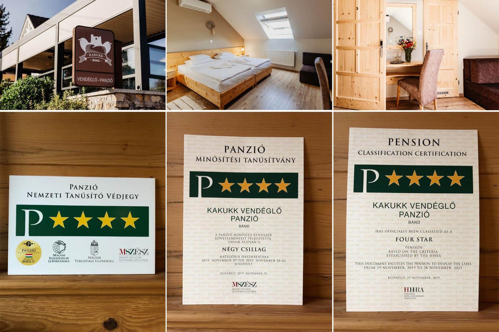 Kakukk Vendeglo Panzio Bed & Breakfast Bánd Eksteriør bilde